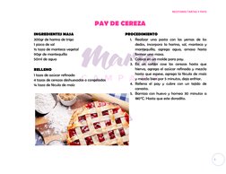 INGREDIENTES MASA 
300gr de harina de trigo 
1 pizca de sal 
½ taza de manteca vegetal 
90gr de mantequilla 
50ml de agua