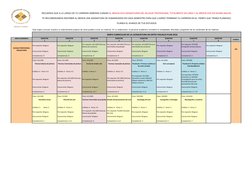 Este mapa curricular muestra un ordenamiento propicio de cómo puedes cursar tus materias. En su elaboración, el personal acad