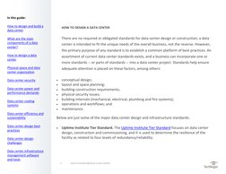 Data Center Design and Construction Guide | PDF | Data Center ...