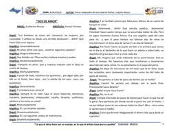 4 
OBRA: BURLESQUE 
AUTOR: Textos Adaptados de José Gabriel Núñez y Aquiles Nazoa 
“Lo que el alma hace por su cuerpo