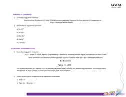 BINOMIO AL CUADRADO 
1. Consulta el siguiente material: 
Divertimáticas (Productor).(11 Julio 2016) Binomio al cuadrado