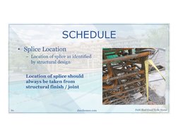 Rebar Splicing Chart.pdf Column Rebar Cutting and Splicing Guide | PDF | Beam (Structure) | Column
