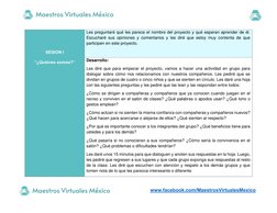 www.facebook.com/MaestrosVirtualesMexico  (http://www.facebook.com/MaestrosVirtualesMexico)
 
 
 
SESION I 
“¿Quiénes som