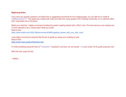 DDLC Modding Scripting Guide | PDF