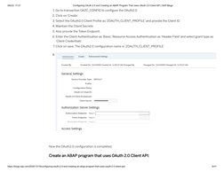 SAP OAuth 2.0 Configuration Guide | PDF | Cloud Computing | Computing