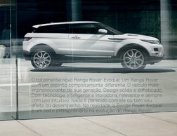 O totalmente novo Range Rover Evoque. Um Range Rover 
com um espírito completamente diferente. O veículo mais 
impressionante