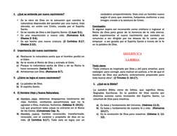 1. ¿Qué se entiende por nuevo nacimiento?
 
 
Es  la  obra  de  Dios  en  la  salvación  que  cambia  la
naturaleza depravad