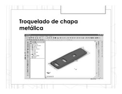 Troquelado de chapa 
metálica
