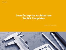1
© 2021 SAP SE or an SAP affiliate company. All rights reserved.
Lean Enterprise Architecture 
Toolkit Templates
version 1.0