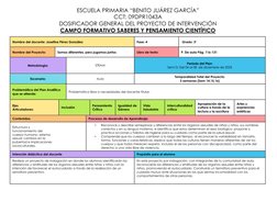 Nombre del docente: Josefina Pérez González 
Fase: 4 
 Grado: 3° 
Nombre del Proyecto: 
Somos diferentes, pero