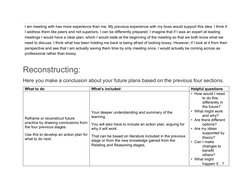 5R Framework for Reflective Practice | PDF | Experience | Thought