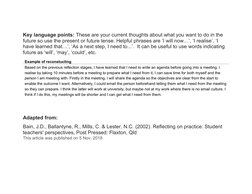 5R Framework for Reflective Practice | PDF | Experience | Thought