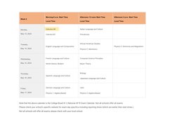 2024 AP Exam Calendar | PDF | Advanced Placement | Science
