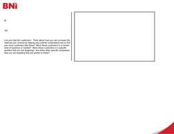 BNI Member Bio and Gains Worksheet | PDF | Knowledge | Cognitive Science