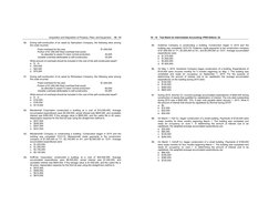 Acquisition and Disposition of Property, Plant, and Equipment 
 
10 - 13 
 80. 
During self-construction of an asset by Samue