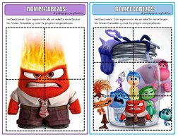 Instrucciones: Con supervisión de un adulto recorta por 
las líne