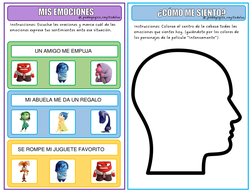 Instrucciones: Escucha las oraciones y marca cuál de las 
emocion