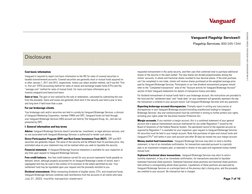 Statement | PDF | The Vanguard Group | Investments & Securities