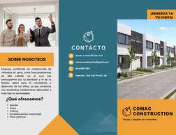 ¿Qué ofrecemos?
www.comac@iaes.mx
Alquiler
Venta
Parking
Excelente puntos comerciales 
Alquiler
Venta
Parking
Excelente punto