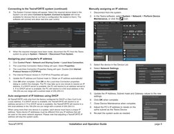 TesiraFORTÉ Installation Guide | PDF | Ip Address | Computer Network