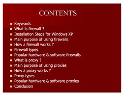 Understanding Firewalls and Proxies | PDF | Proxy Server | Firewall ...
