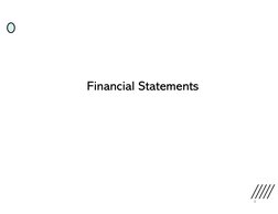 Financial Statements 
2
