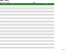 Correspondence Register Formats | PDF | Microsoft Software | Operating ...