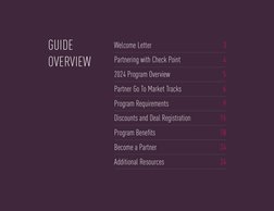 2024 Check Point Partner Program Guide | PDF | Business Model | Pricing