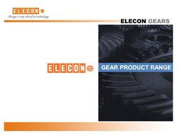 Elecon Gearbox Catalogue Overview | PDF | Transmission (Mechanics) | Gear