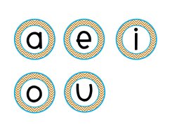  
 
a e 
i 
o u 
