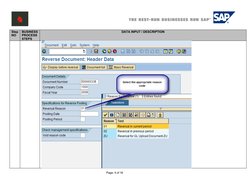 Sap Reverse Document SAP Document Reversal Procedures | PDF | Business Process | Accounting