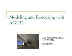 AGI32 Lighting Design Tutorial | PDF | Rendering (Computer Graphics ...