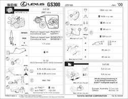 2000 Lexus GS 300 GS 400 Original Repair Manual 2 Volume Set 2000 Lexus GS 300 GS 400 Original Repair Manual 2 Volume Set