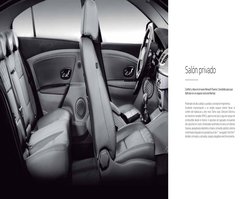 Salón privado
Confort y relax en el nuevo Renault Fluence. Concebido para que 
disfrutes en un espacio único de libertad.
Mat
