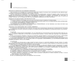 PROYECTO DIDÁCTICO DE IMAGEN PERSONAL
Este proyecto es el resultado de la experiencia adquirida, desde el comienzo de la acti