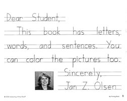 1st Handwriting Without Tears Student Book | PDF