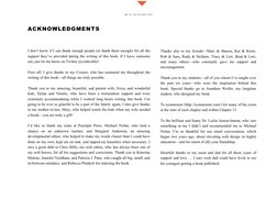 v
ME TA IN FOR MATION 
ACKNOWLEDGMENTS
I don’t know if I can thank enough people (or thank them enough) for all the
support t