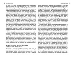 12
INTRODUCTION
the word' (1973: 66)). This is partly a questioning of language's
ability to represent the world adequatel