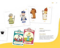 7
Pósters
Cuelga los pósters para que tus 
paredes hablen.
Recortables
Títeres, láminas para colorear, plantillas, 
piezas pa