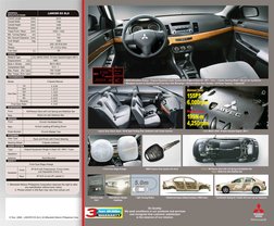 Mitsubishi Lancer EX GLX M/T Brochure | PDF | Car Manufacturers Of