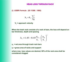 Trash Rack Engineering Equation Trash Rack Design and Calculations | PDF | Turbine | Dam