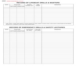 Deck Log Book Guidelines for Vessels | PDF | Ships | Water Transport