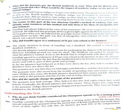 hat did the peasants pay the British landlords as rent? What did the British now 
ant instead and why? What would be the impa