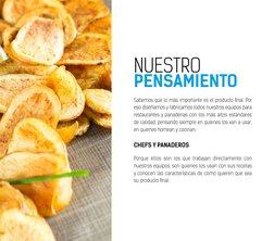 NUESTRO
PENSAMIENTO
Sabemos que lo más importante es el producto final. Por 
eso diseñamos y fabricamos todos nuestros equipo