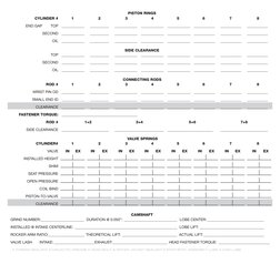 • THREAD SEALANT • DIALECTIC GREASE • HEAD BOLT & WATER JACKET SEALANT • SYNTHETIC ASSEMBLY LUBE • CAM LUBE
____________