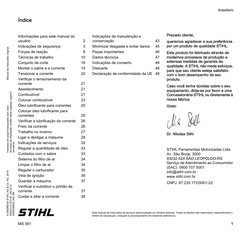 Manual de instruções original
Impresso em papel branqueado sem cloro.
As tintas de impressão contêm óleos vegetais, papel é