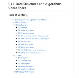 C++ DSA Cheat Sheet: The DSA Takeover | PDF | Array Data Structure ...