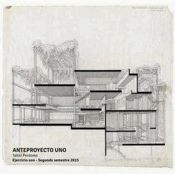 ANTEPROYECTO UNO
Taller Perdomo
Ejercicio uno - Segundo semestre 2015
Paul Rudolph  - Penthouse apart 
Cross section.
 
