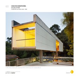 CASA EN CARAPICUÍBA
Estudio SP BR
Carapicuíba, San Pablo, Brasil - 2008
03 
+ info: http://www.spbr.arq.br/portfolio-items/ca