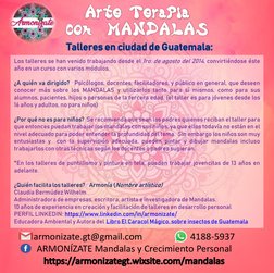 Los talleres se han venido trabajando desde el 1ro. de agosto del 2014, convirtiéndose éste 
año en un curso con varios módul